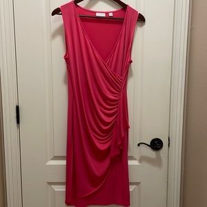 New York & Company stretch pink dress